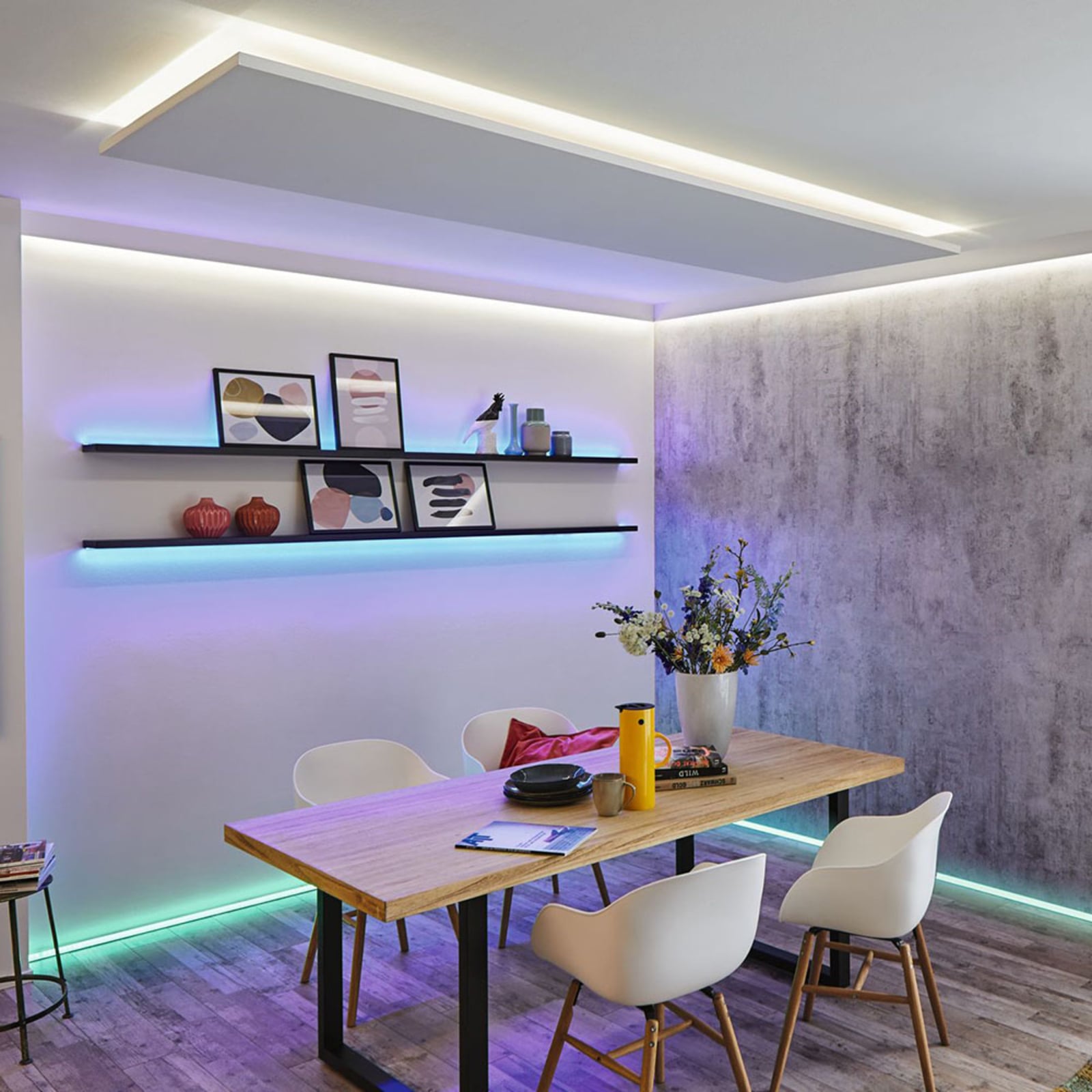 LED-stripe MaxLED 250 RGBW utvidelse 500 cm nærbilde av LED