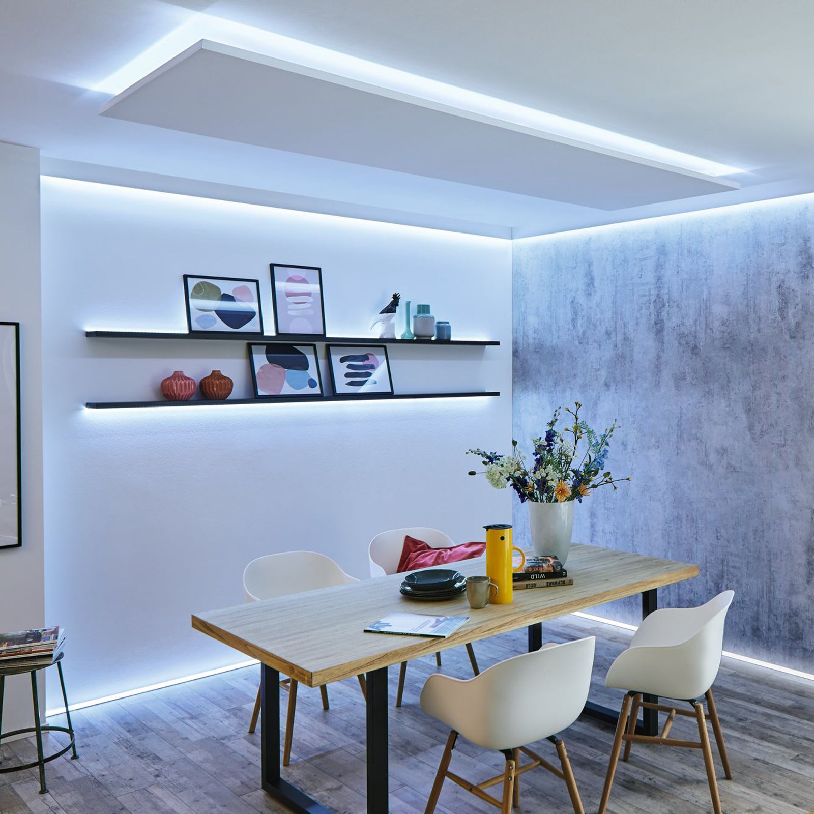 Detalj av LED-stripe MaxLED 250 utvidelse 100 cm 4W 6500K dimbar
