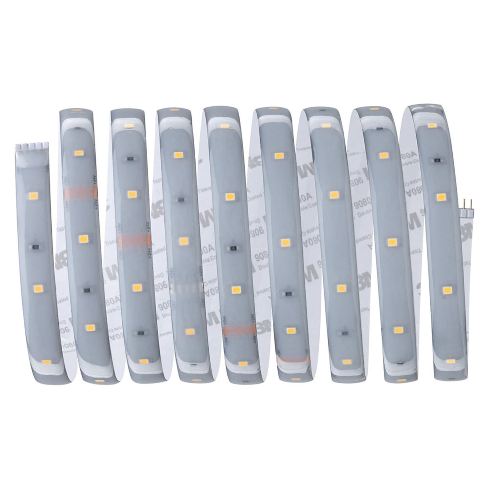 Montert LED-stripe MaxLED 250 utvidelse IP44 varmhvit 2,5m 10W Paulmann i baderom