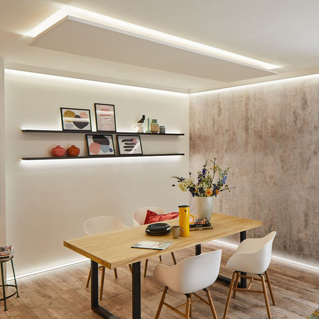 LED-stripe MaxLED 250 utvidelse RGBW 100 cm dimbar - Paulmann montert i interiør