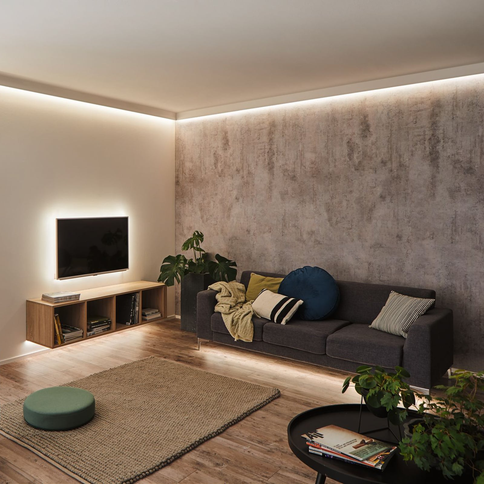 Detalj av LED-stripe MaxLED 250 utvidelse RGBW IP44 250 cm dimbar - Paulmann