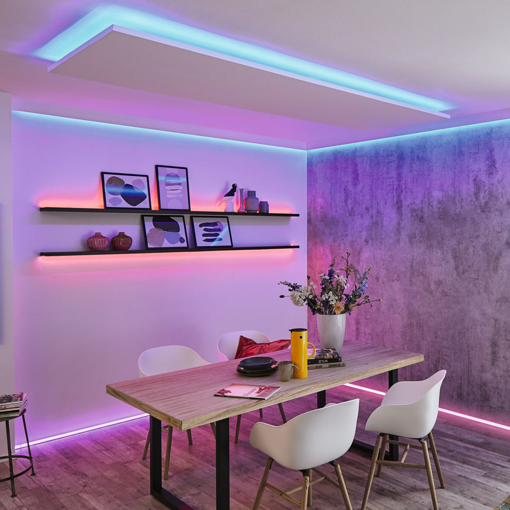 LED-stripe MaxLED 250 utvidelse RGBW IP44 pakket med tilbehør