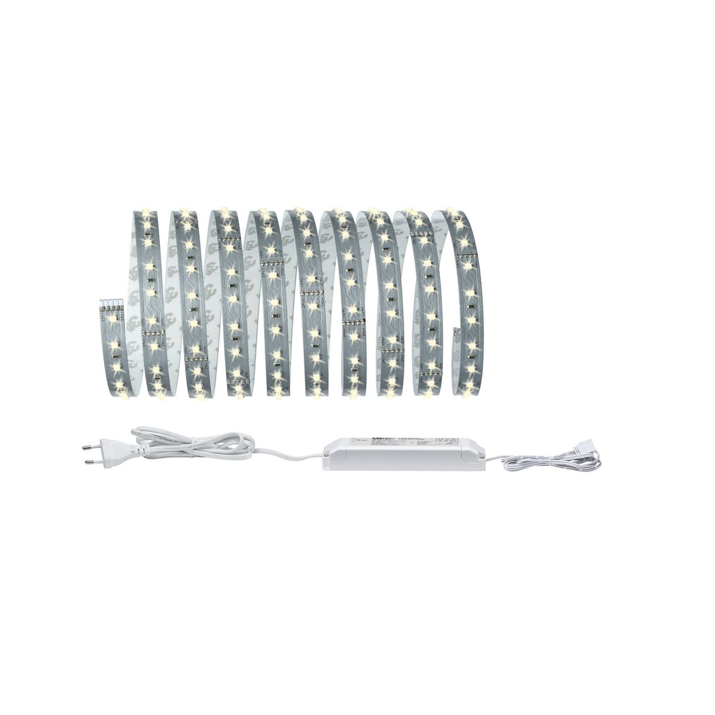 LED-stripe MaxLED 500 basissett 3 m 20W 2700K dimbar fra Paulmann for innendørs belysning