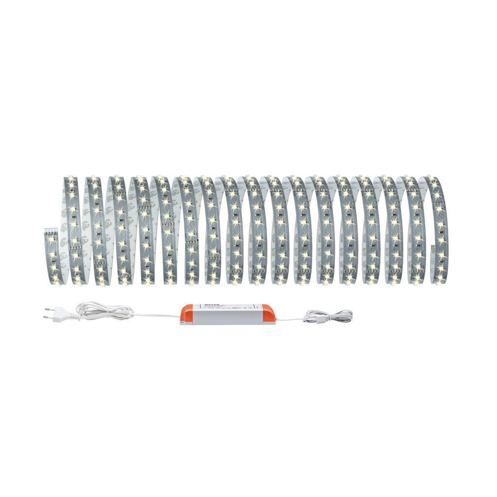 Bakside av LED-stripe MaxLED 500 basissett dimbar 10m varmhvit Paulmann