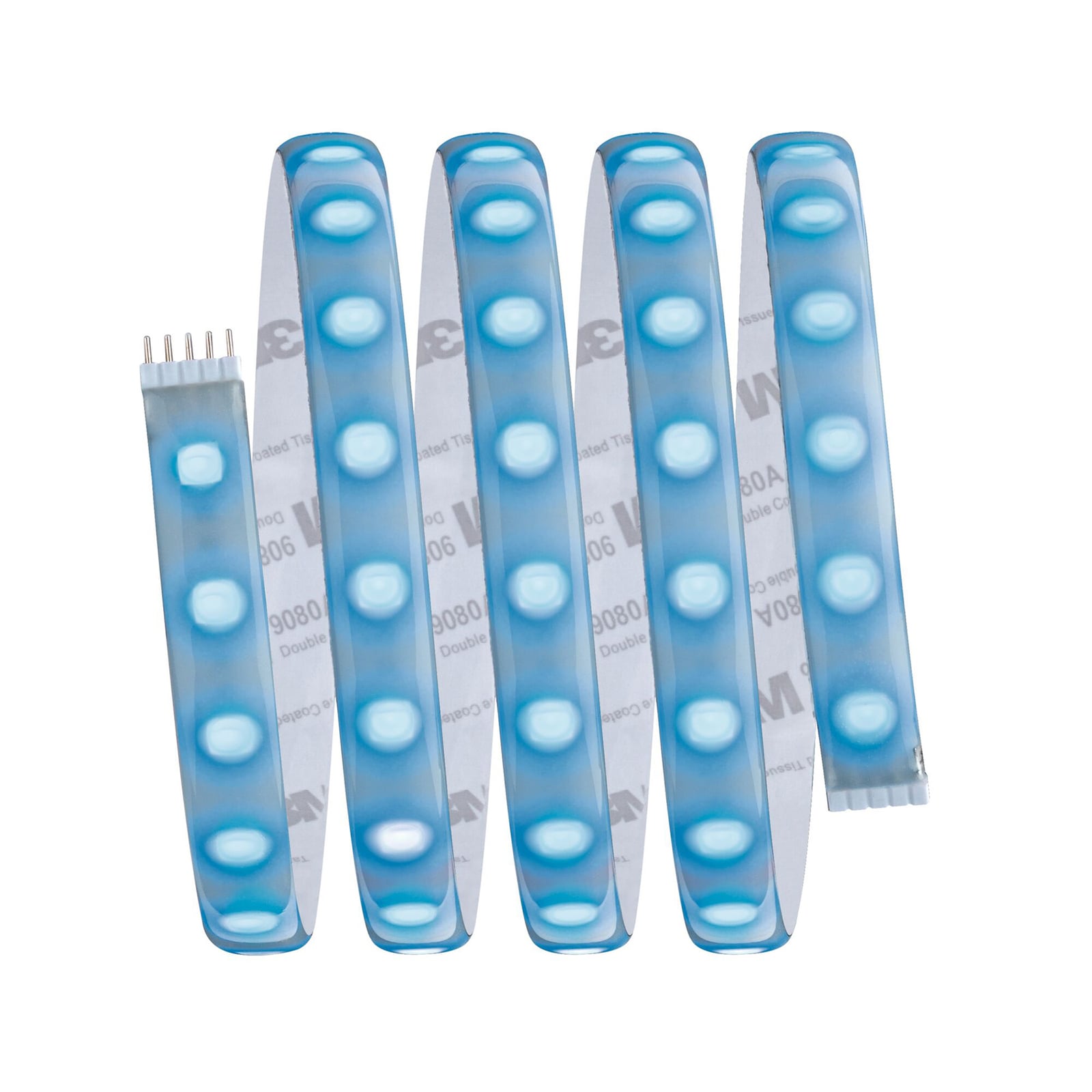 LED-stripe MaxLED 500 basissett IP44 1,5m RGBW 18W Paulmann bakside