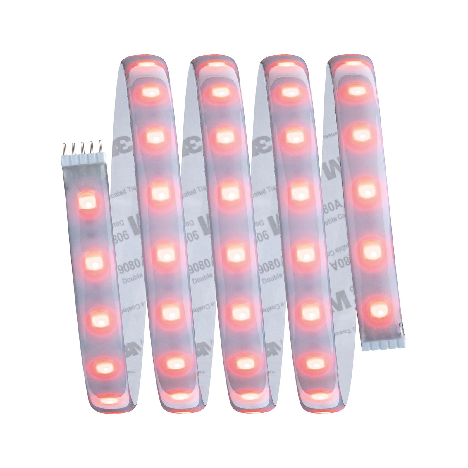 LED-stripe MaxLED 500 basissett IP44 1,5m RGBW 18W Paulmann montert