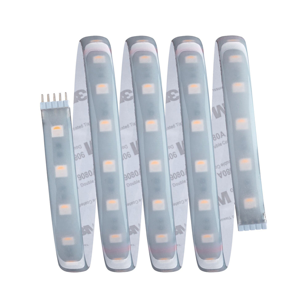LED-stripe MaxLED 500 basissett IP44 1,5m RGBW 18W Paulmann fjernkontroll