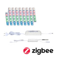 LED-stripe MaxLED 500 basissett RGBW ZigBee dimbar 300 cm IP44 Paulmann forfra
