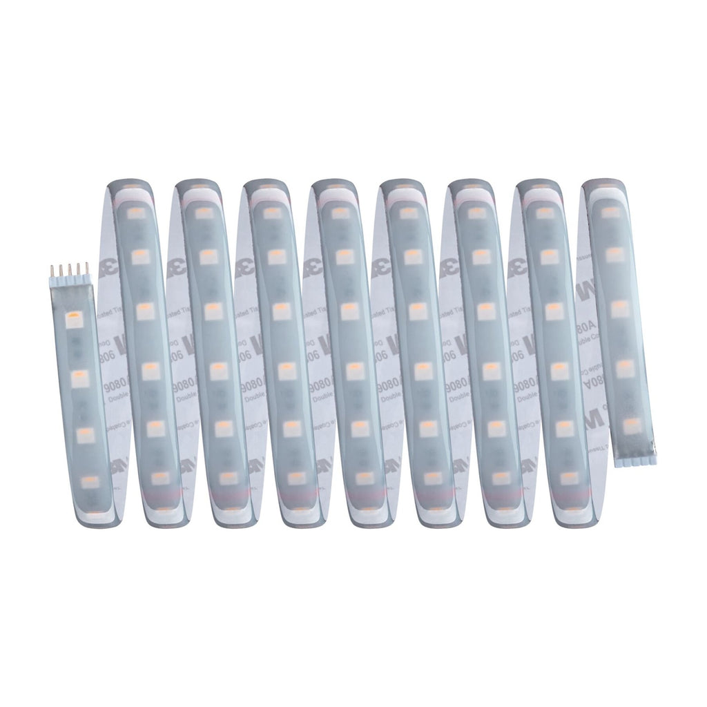 Nærbilde av LED-stripe MaxLED 500 basissett RGBW ZigBee med lys