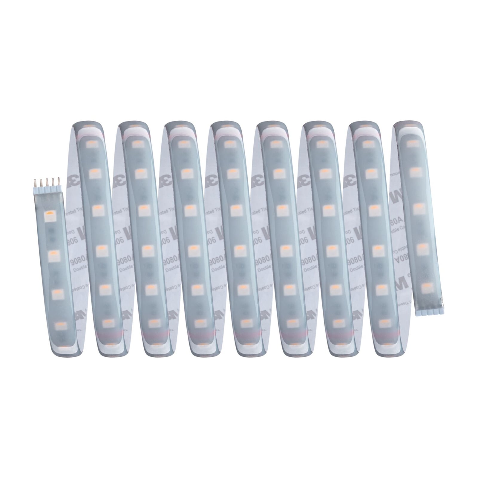 Nærbilde av LED-stripe MaxLED 500 basissett RGBW ZigBee med lys