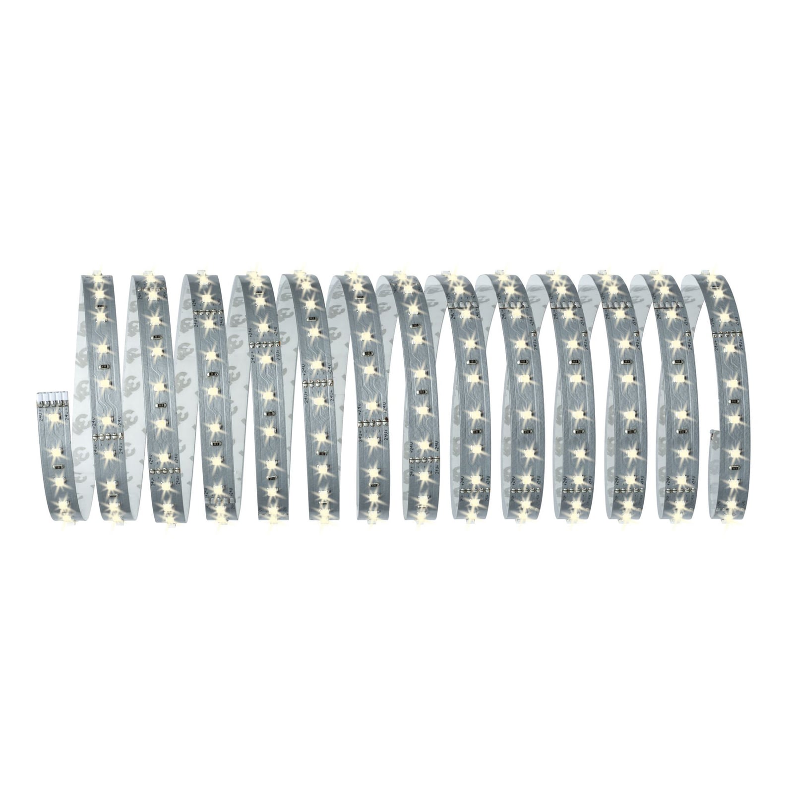 LED-stripe MaxLED 500 basissett varmhvit 5m bakside