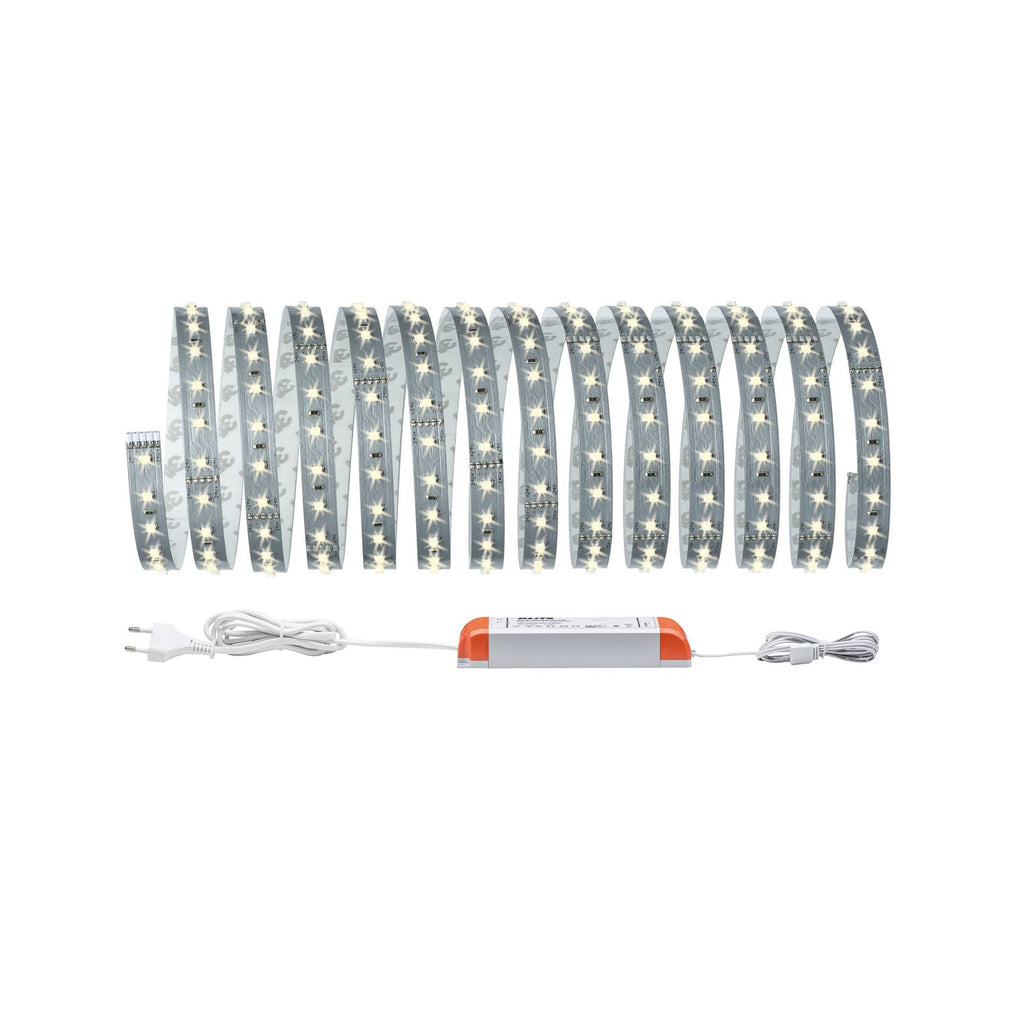 LED-stripe MaxLED 500 basissett varmhvit 5m front