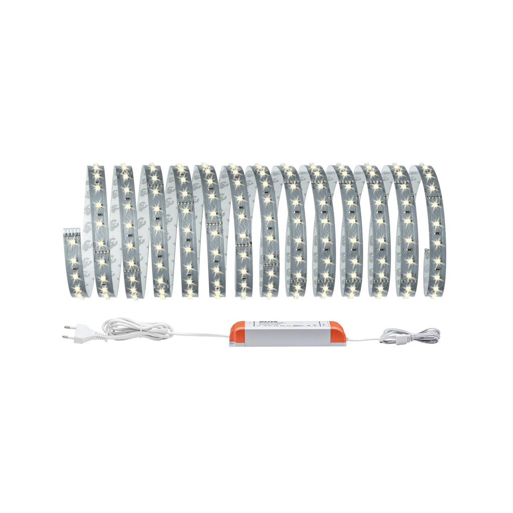 LED-stripe MaxLED 500 basissett varmhvit 5m lysdetalj