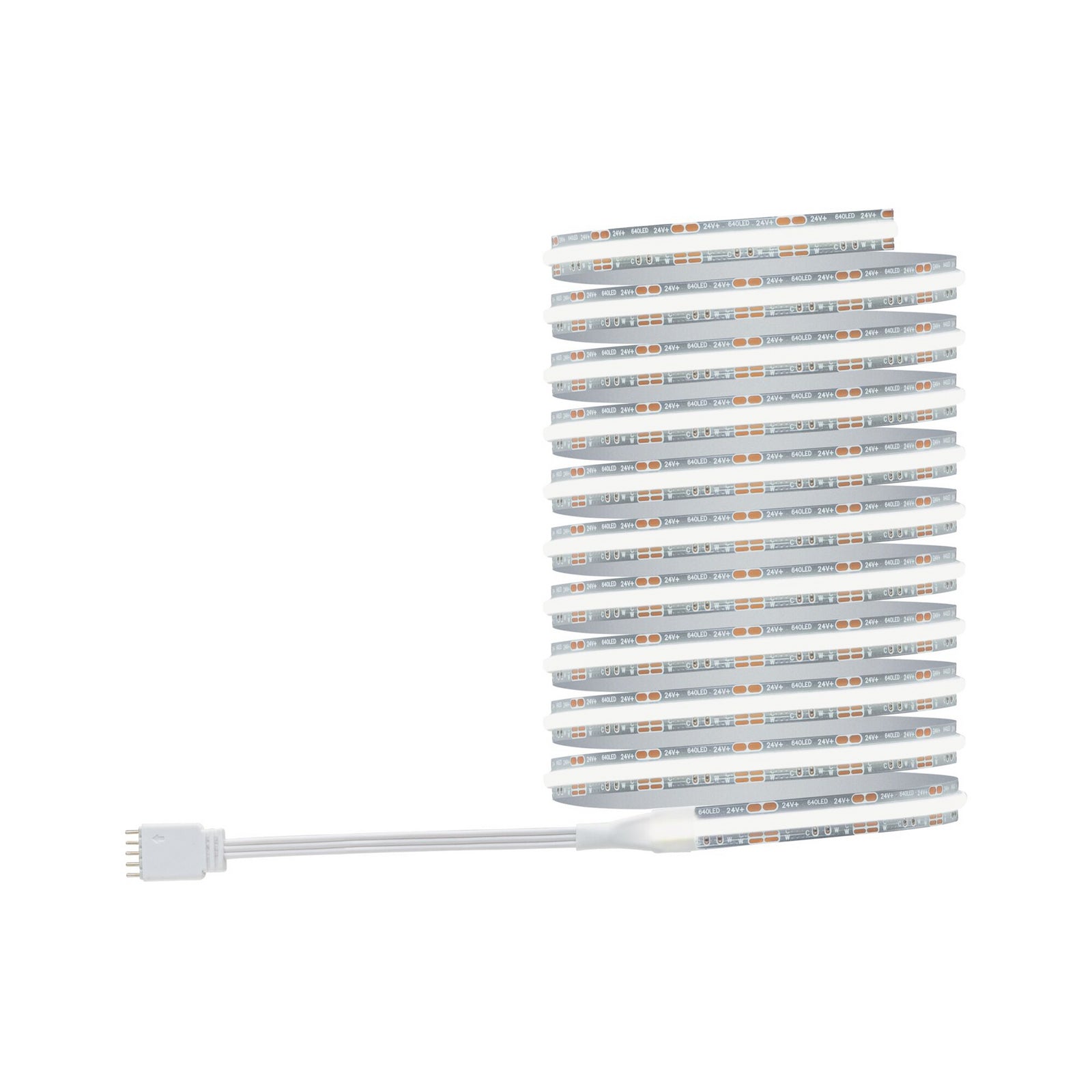 LED-stripe MaxLED 500 CCT dimbar med fjernkontroll 3 m rullet opp