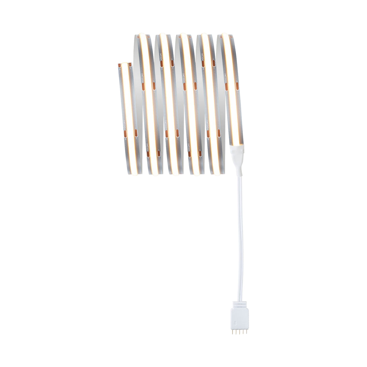 LED-stripe MaxLED 500 COB basissett 1,5 m 9W 2700K detalj av lys