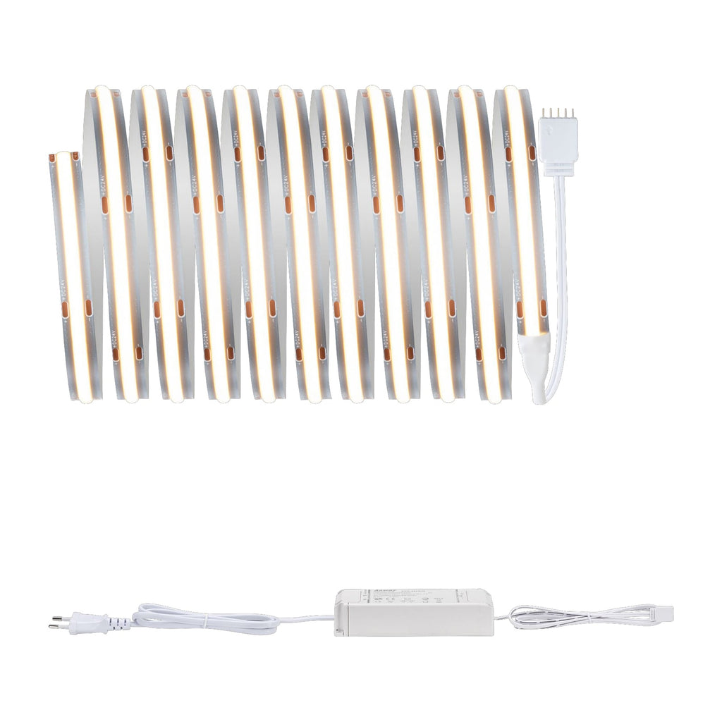 LED-stripe MaxLED 500 COB basissett 3m 18W varmhvit dimbar bakside