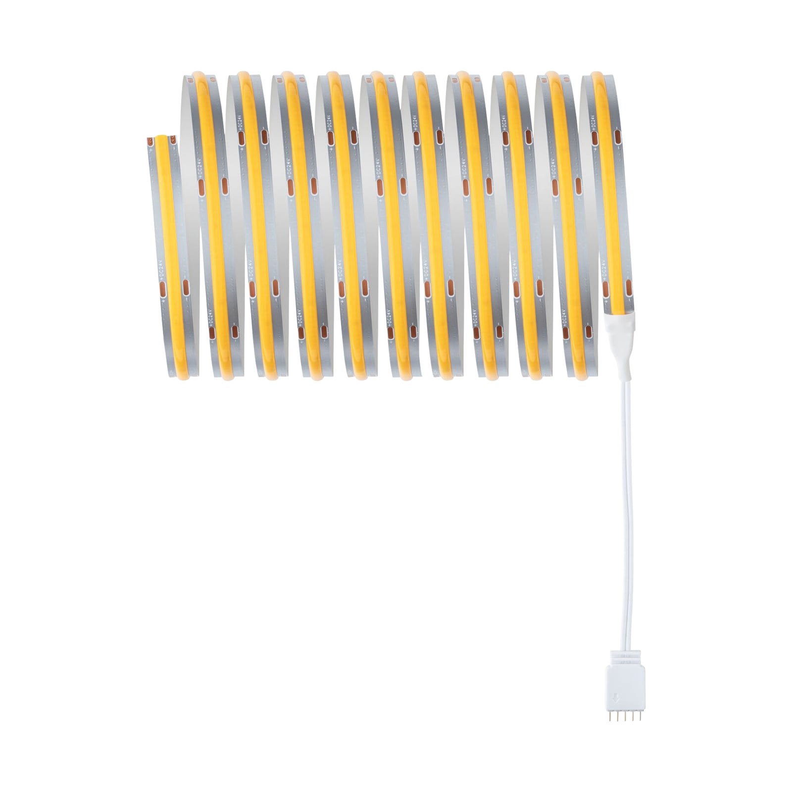 LED-stripe MaxLED 500 COB basissett 3m 18W varmhvit dimbar montert under skap