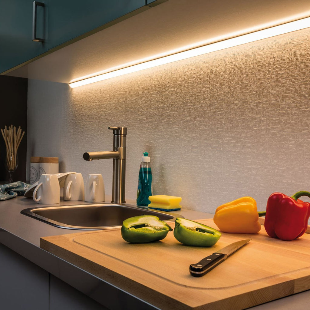 Detaljbilde av LED-stripe MaxLED 500 dimbar 3m varmhvit IP44 Paulmann
