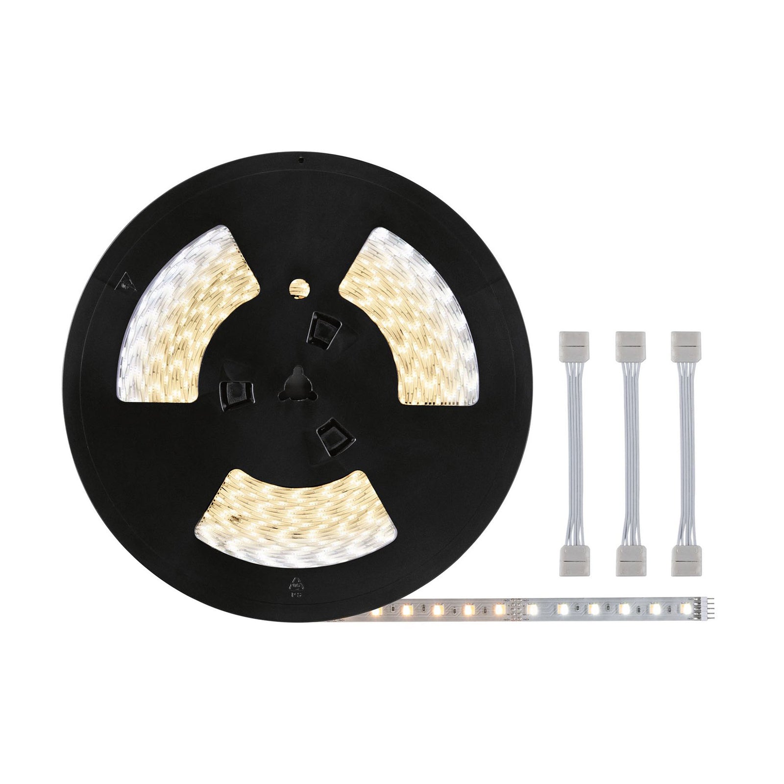LED-stripe MaxLED 500 IP20 20m justerbar hvittone 75W bakside