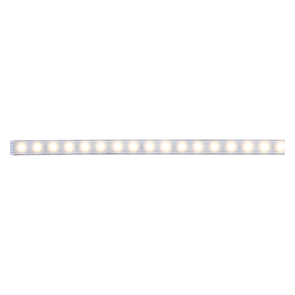 Montert LED-stripe MaxLED 500 IP44 1m 6W varmhvit dimbar i rom