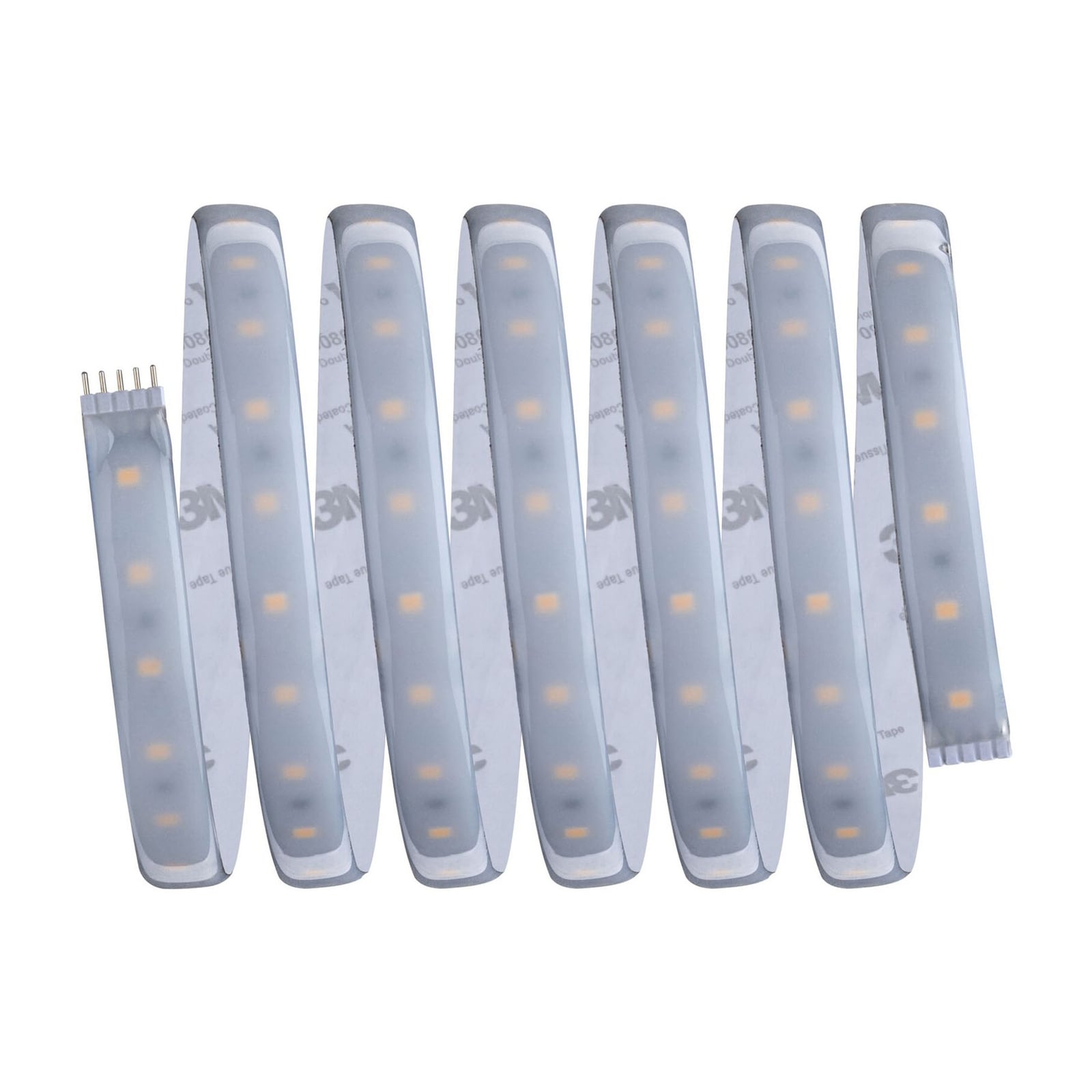 LED-stripe MaxLED 500 IP44 2,5m varmhvit 15W montert detalj