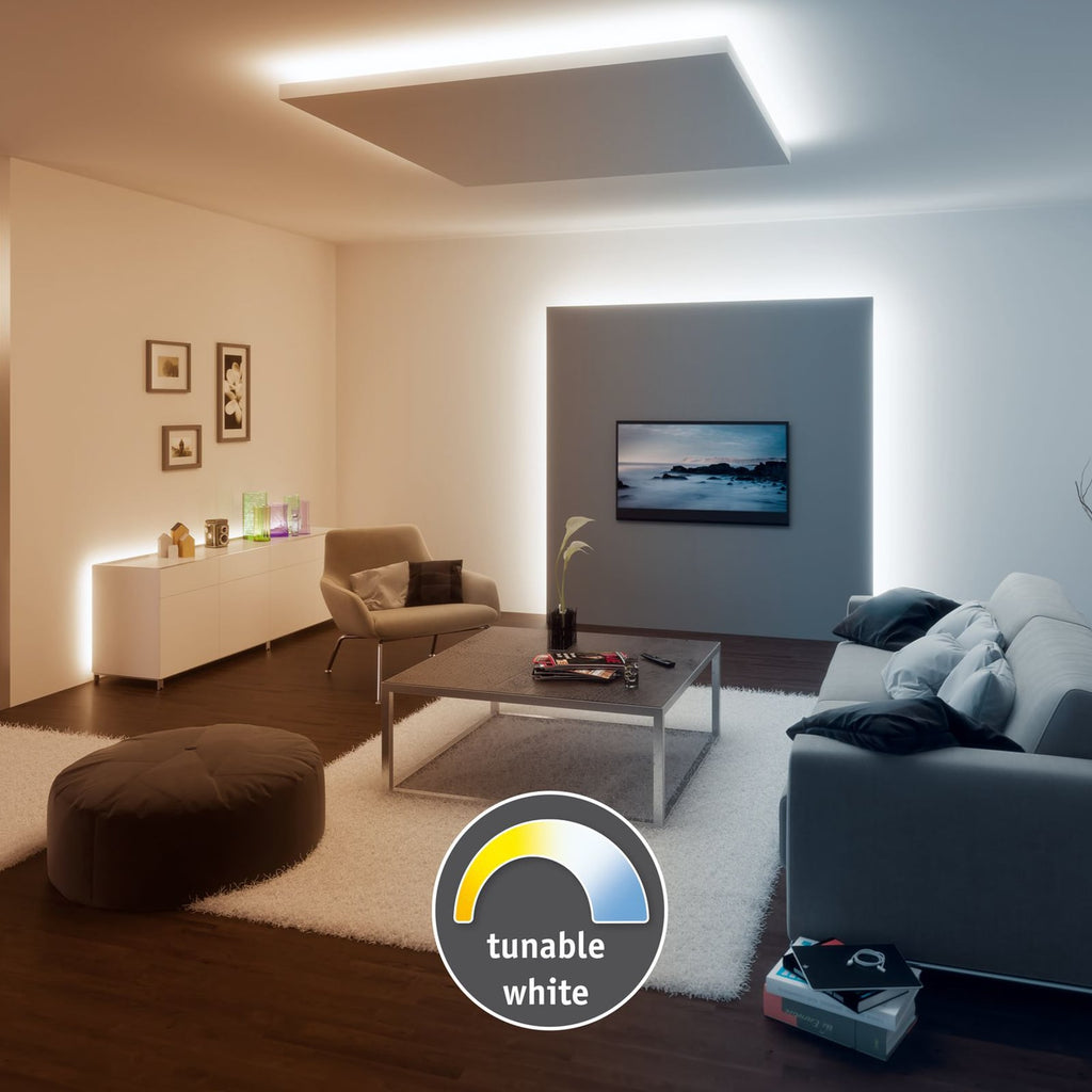 Nærbilde av lys på LED-stripe MaxLED 500 tunable white dimbar 100 cm IP20
