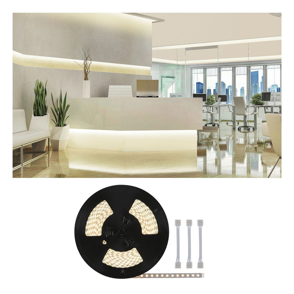 LED-stripe MaxLED 500 varmhvit 2000 cm 75W Paulmann montert