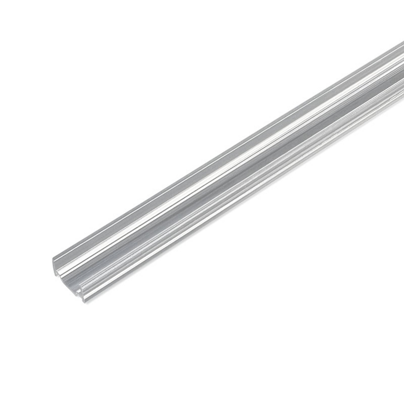 LED-stripe monteringsprofil SAUNA transparent 200 cm Hera forfra