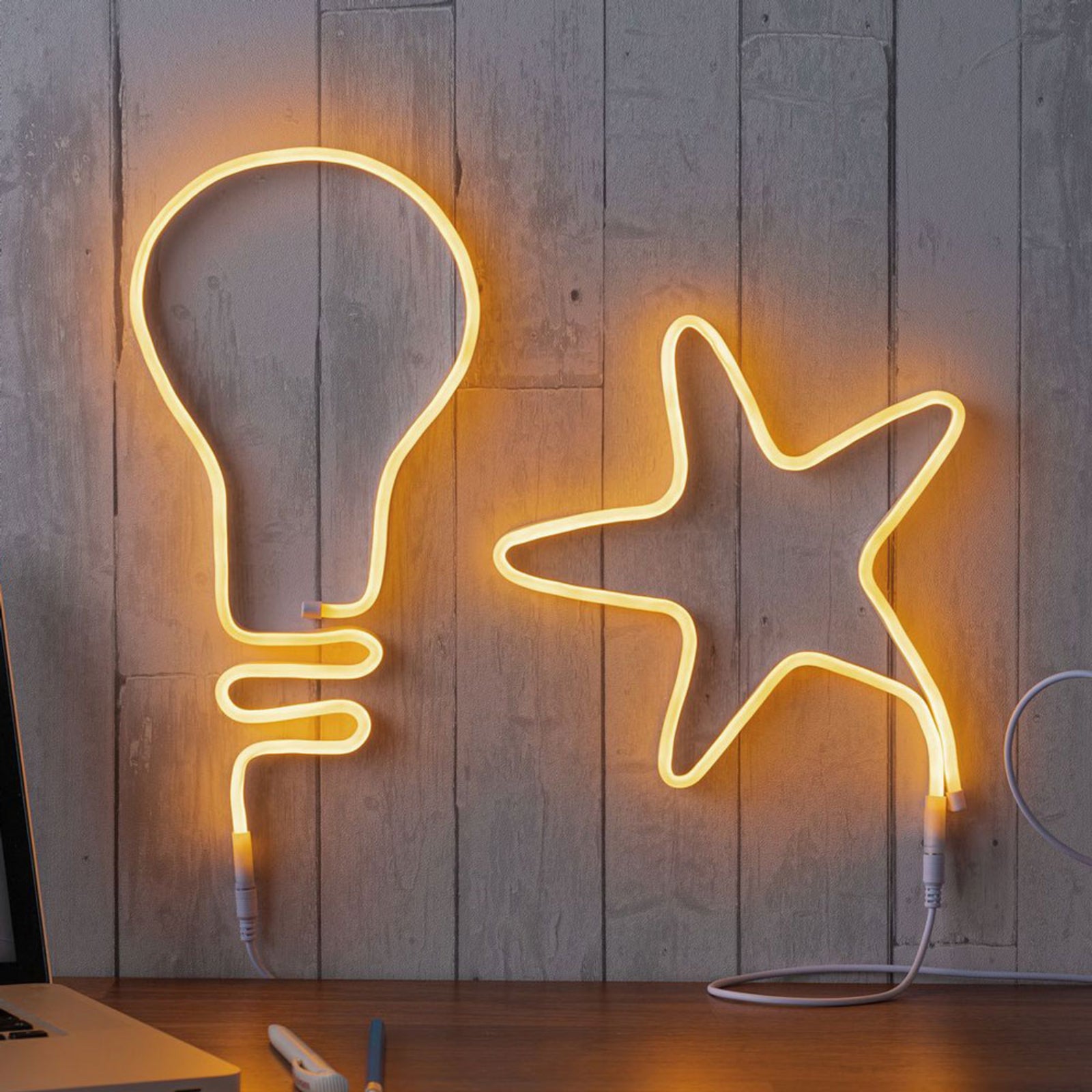 LED-stripe Neon Colorflex USB 1m oransje 4,5W Paulmann bakside