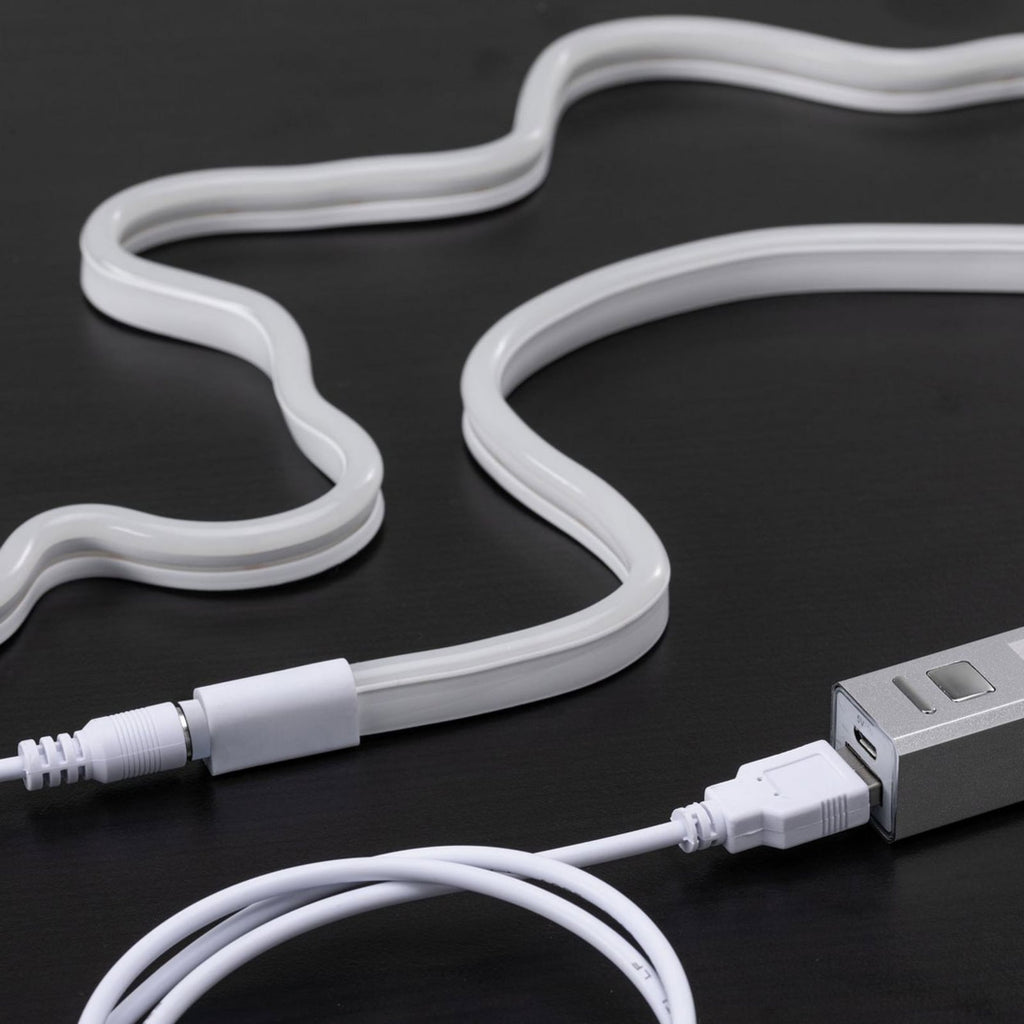 LED-stripe Neon Colorflex USB 1m oransje 4,5W Paulmann montert