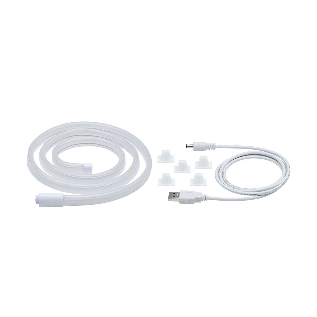 LED-stripe Neon Colorflex USB 1m oransje 4,5W Paulmann fleksibel bending