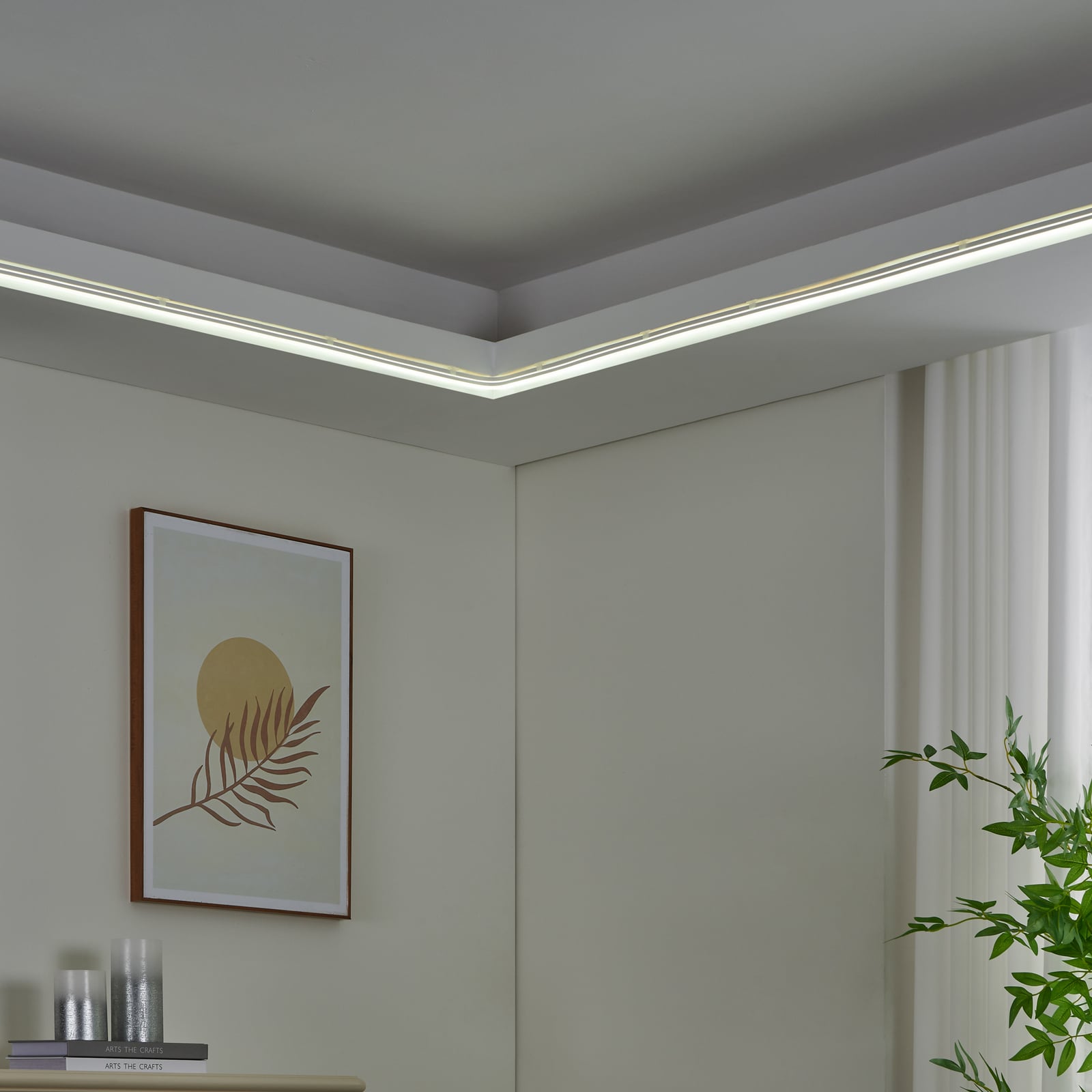 LED-stripe Neon Stripe-Z 5 m RGB CCT dimbar 30W forfra