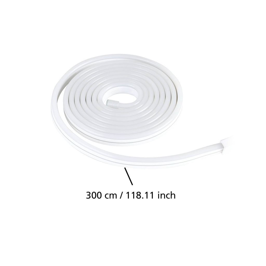 LED-stripe Neon Stripe-Z RGB CCT dimbar 3 m 20W detalj av lys