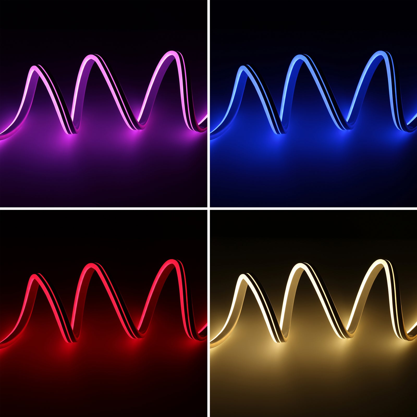 LED-stripe Neon Stripe-Z RGB CCT dimbar 3 m 20W med fjernkontroll