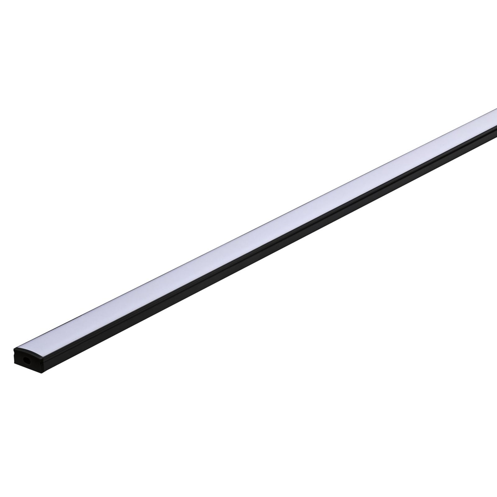 LED-stripe påbyggingsprofil Base svart 100 cm - Paulmann detalj