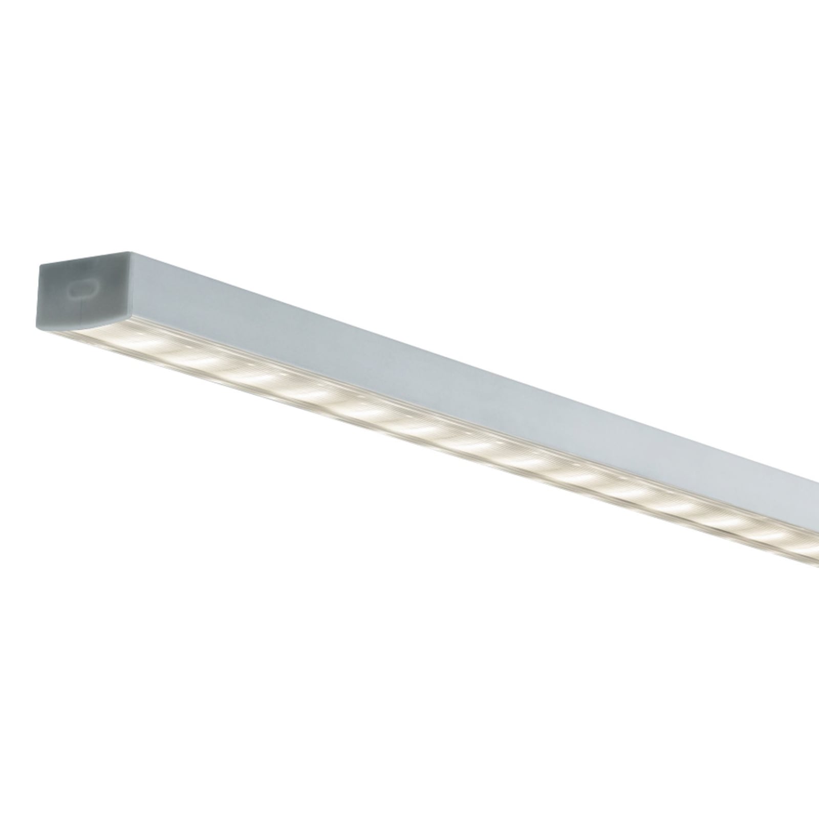 LED-stripe påbyggingsprofil Square alu satinert 200 cm bakside