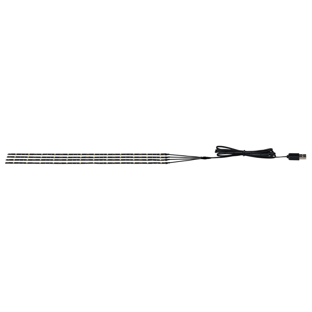 LED-stripe Parasol-Light 4x40 cm USB varmhvit detalj