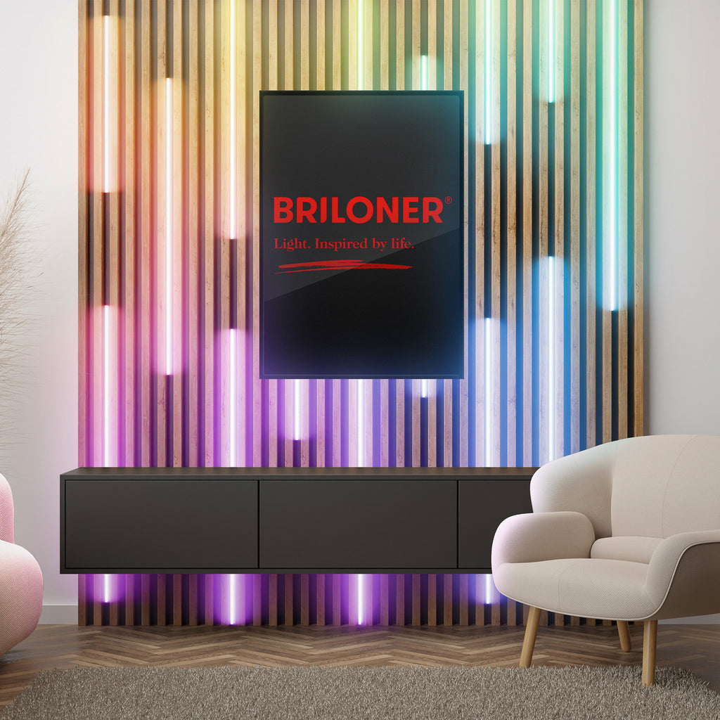 LED-stripe Pimp your panel startsett RGBW 2,6m dimbar - Briloner bakside