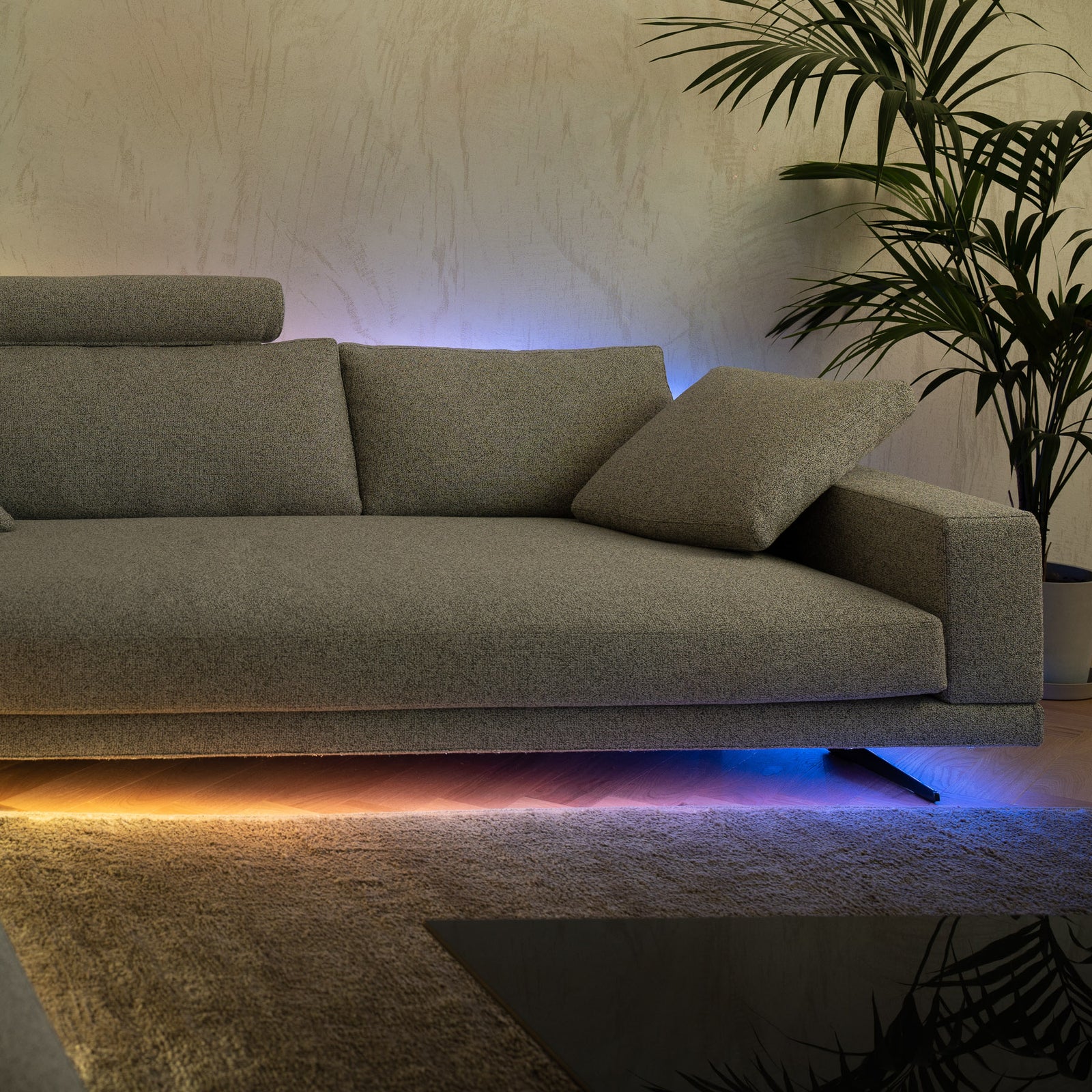 LED-stripe RGB 1,5m 7,5W utvidelse dimbar - twinkly tilkobling