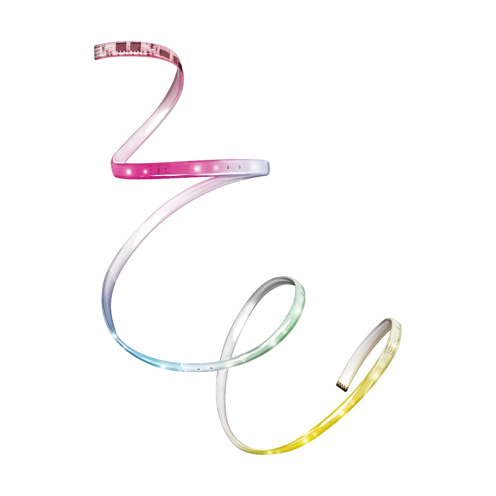 LED-stripe RGB 3m med fjernkontroll og lydsensor IP20 - LEDVANCE forfra