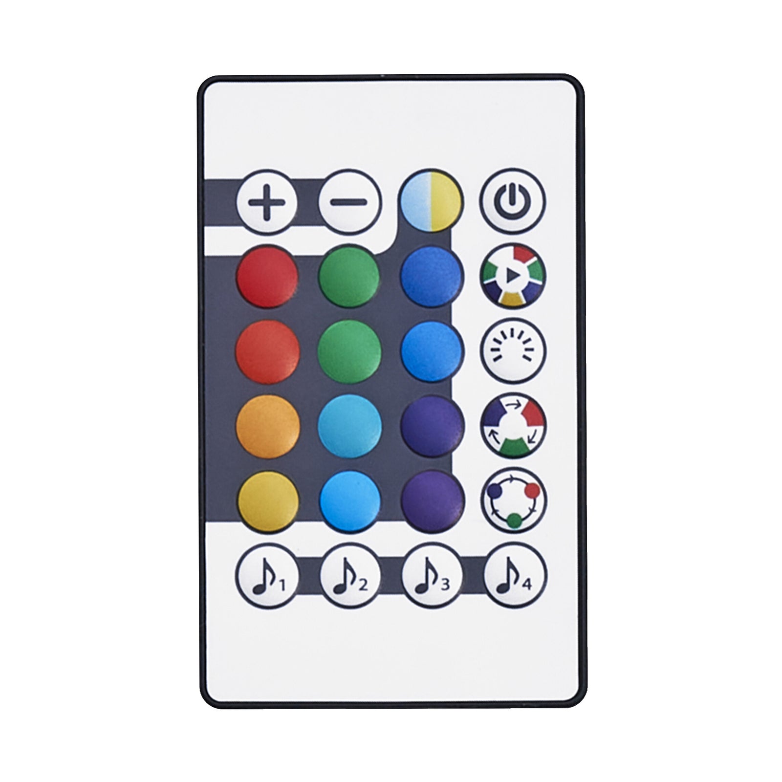 Nærbilde av fjernkontroll til LED-stripe RGB 3m med lydsensor IP20 - LEDVANCE