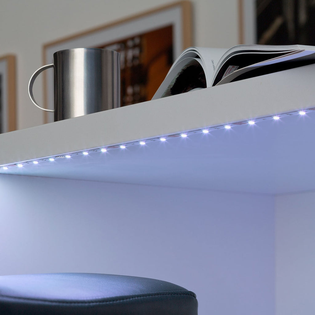 LED-stripe RGB WiFi 500 cm med fjernkontroll dimbar - Briloner forfra
