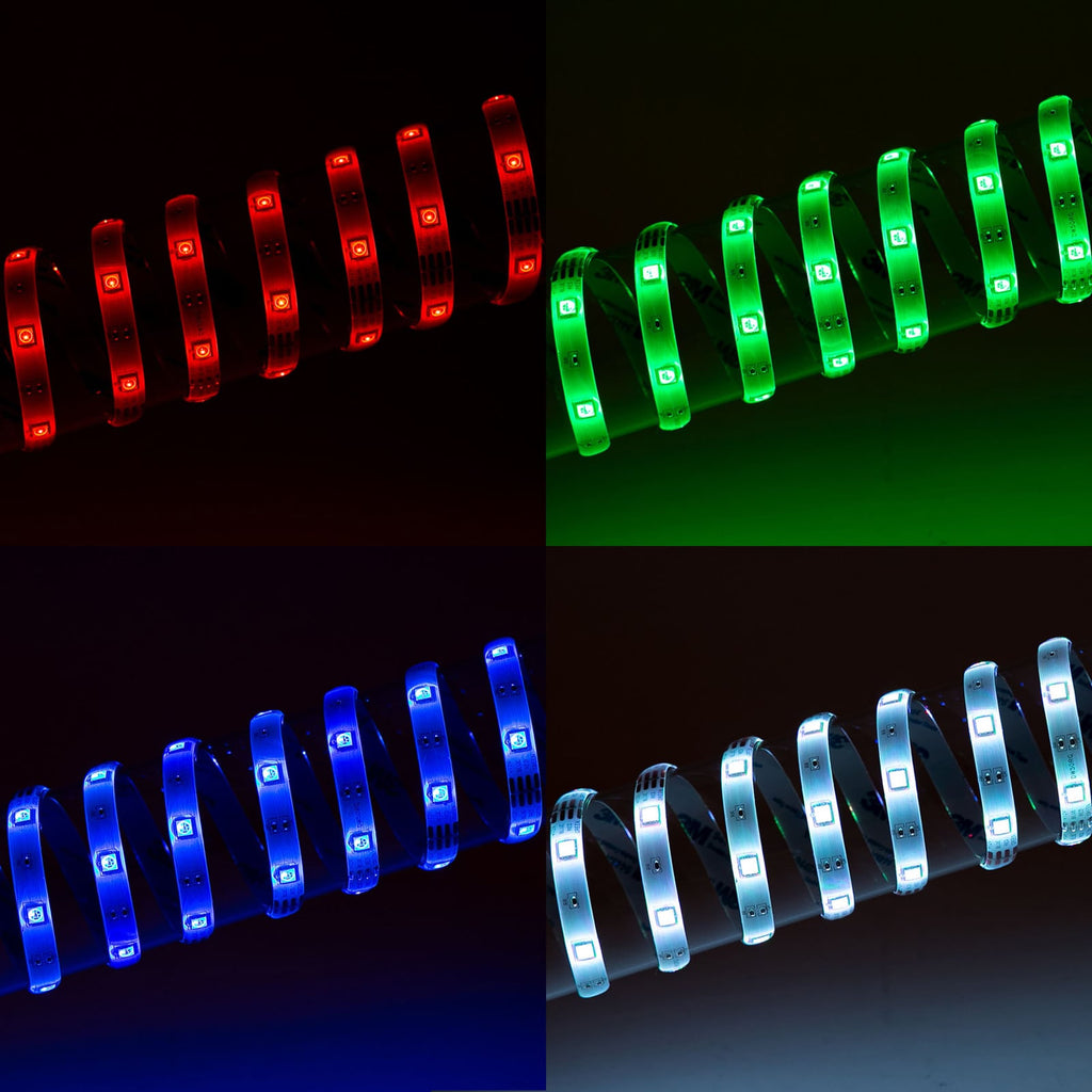 LED-stripe RGB WiFi 500 cm med fjernkontroll dimbar - Briloner bakside