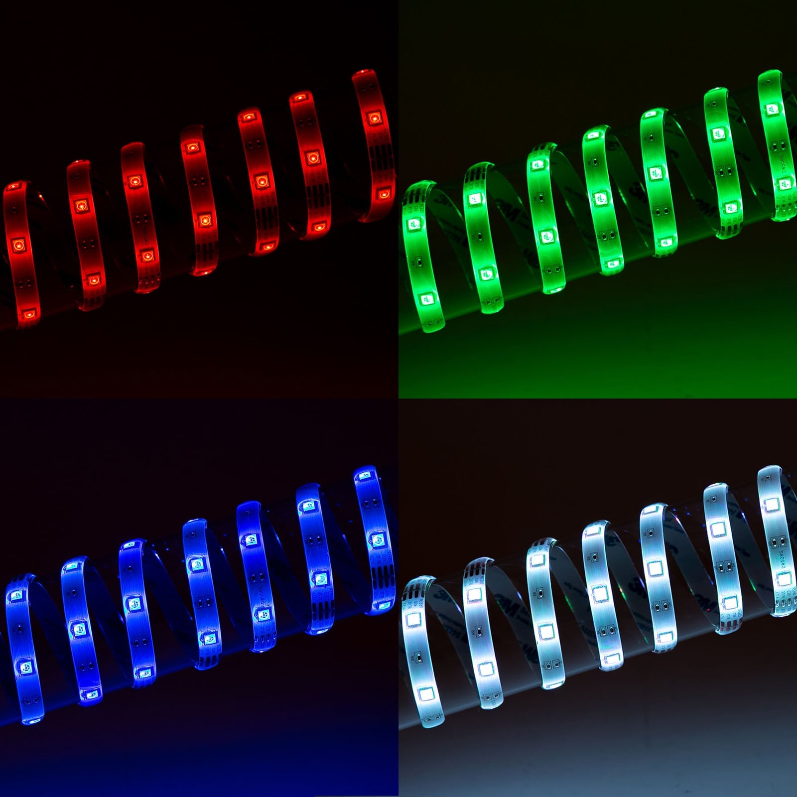 LED-stripe RGB WiFi 500 cm med fjernkontroll dimbar - Briloner bakside