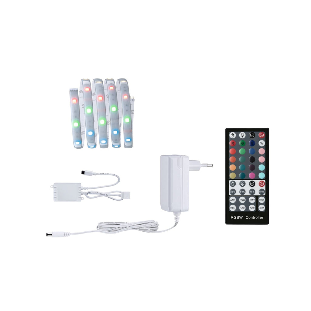 LED-stripe sett MaxLED 250 IP44 RGBW dimbar 1,5m forfra