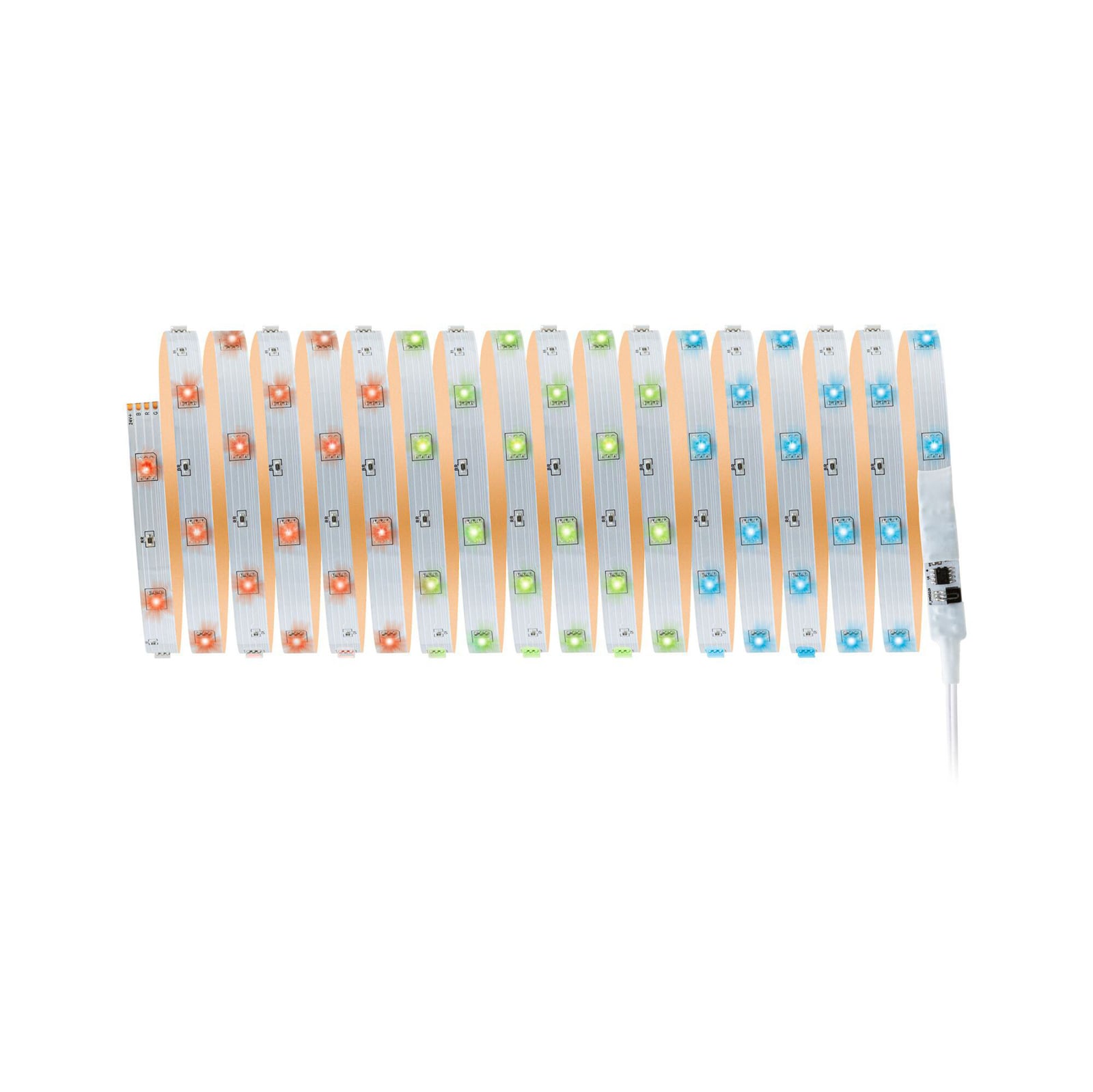 LED-stripe sett TIP RGB 10 m dimbar med fjernkontroll - Paulmann nærbilde 2