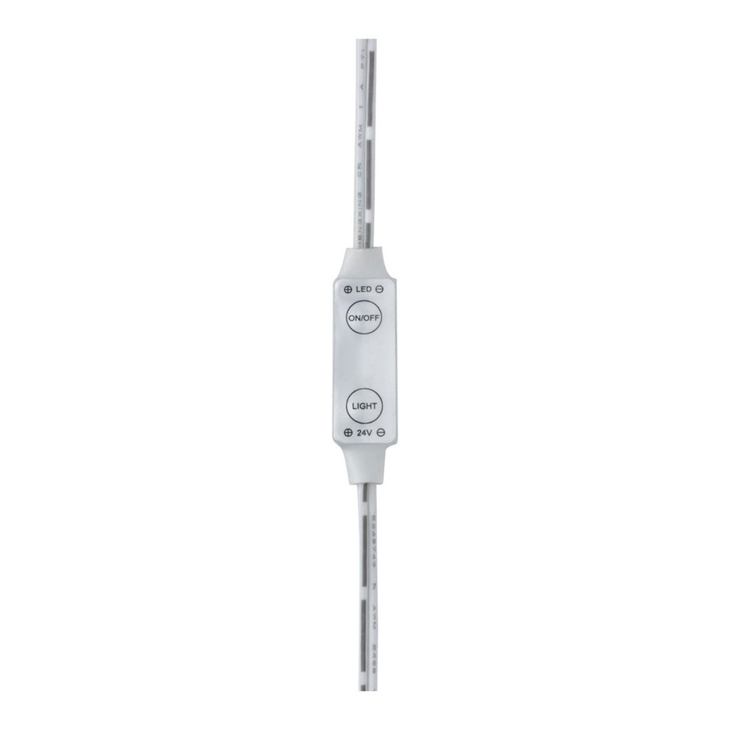 LED-stripe SimpLED dimbar nøytralhvit 4000K 500 cm 50W Paulmann dimmer bryter