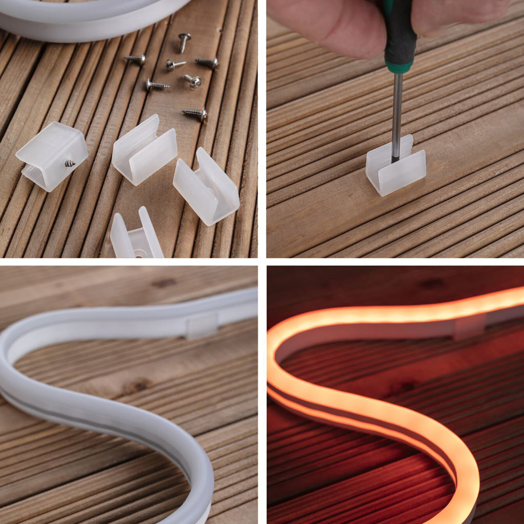 LED-stripe SimpLED Outdoor RGB homogen 5m dimbar IP44 Paulmann fjernkontroll