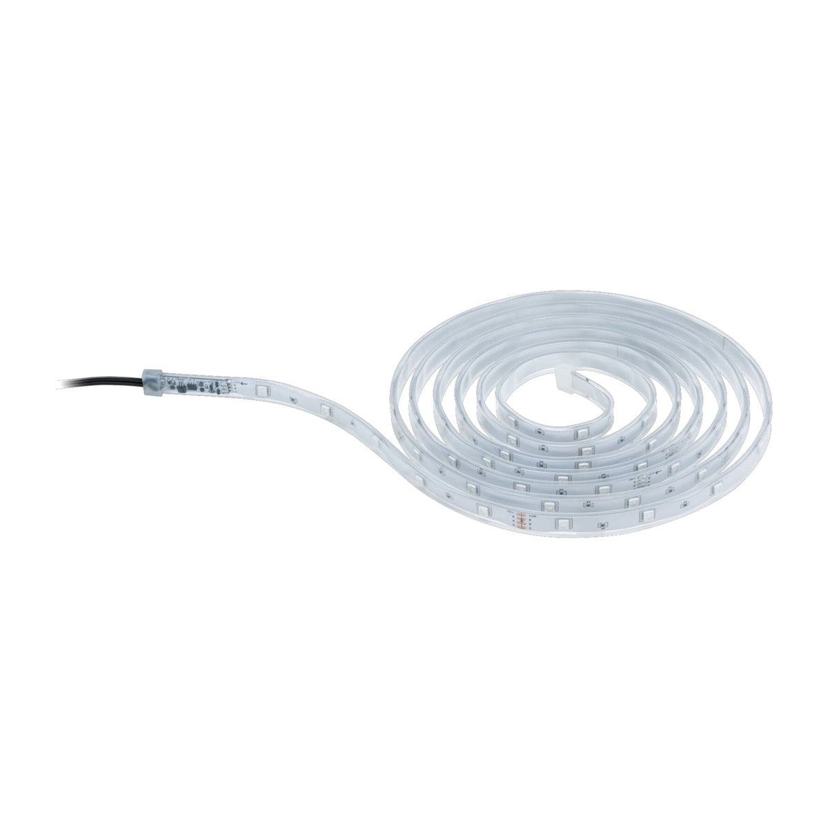 Montert LED-stripe SimpLED Outdoor RGB på utendørs vegg