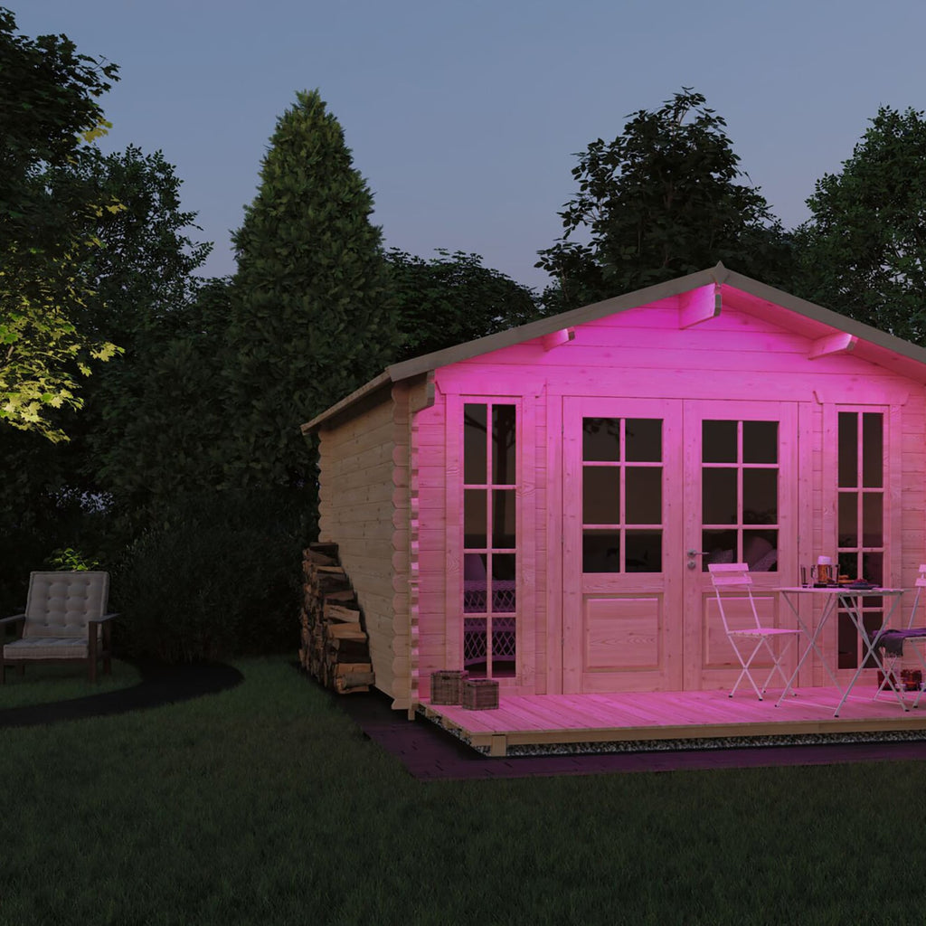 LED-stripe SimpLED Outdoor RGB med fargevalg via fjernkontroll
